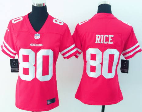 Women's San Francisco 49ers ACTIVE PLAYER Custom Red Vapor Untouchable Limited Stitched Jersey
